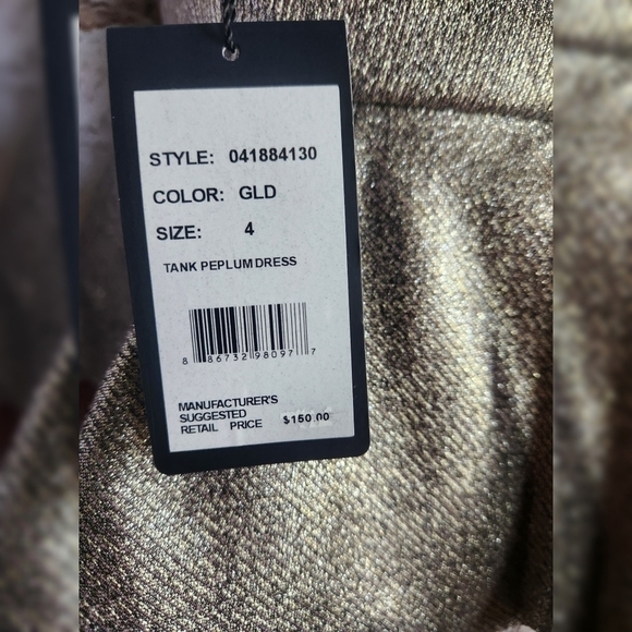 Adrianna Papell Dress Sz 4 - Picture 4 of 5